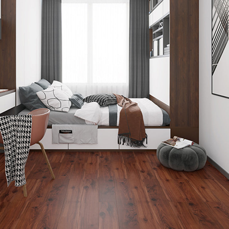 Peel and Stick PVC Flooring Smooth Wood Look Effect Slip Resistant Vinyl Floors