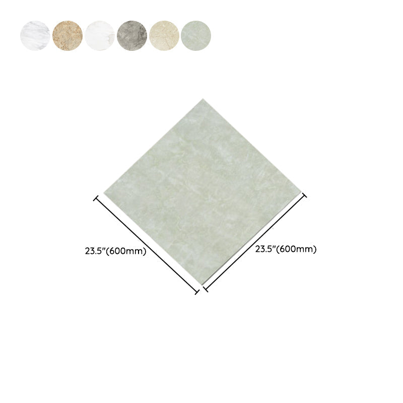 Peel and Stick PVC Flooring Smooth Wood Look Effect Slip Resistant Vinyl Floors