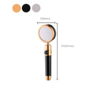Modern Aluminium Hand Shower Adjustable Water Flow Wall Mounted Hand Shower