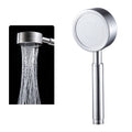 Round Water Filtration Handheld Shower Medium Flow Stainless Steel Handheld Shower