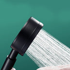 Round Water Filtration Handheld Shower Medium Flow Stainless Steel Handheld Shower