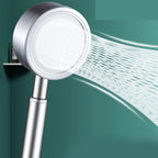 Round Water Filtration Handheld Shower Medium Flow Stainless Steel Handheld Shower