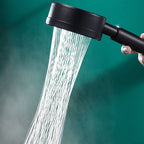 Round Water Filtration Handheld Shower Medium Flow Stainless Steel Handheld Shower