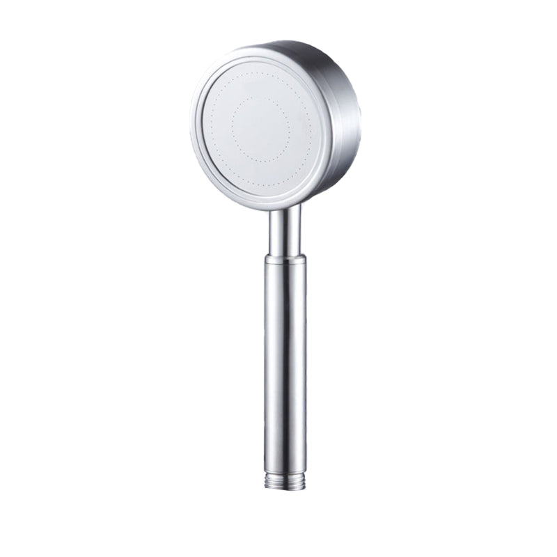 Round Water Filtration Handheld Shower Medium Flow Stainless Steel Handheld Shower