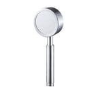 Round Water Filtration Handheld Shower Medium Flow Stainless Steel Handheld Shower