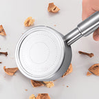 Round Water Filtration Handheld Shower Medium Flow Stainless Steel Handheld Shower