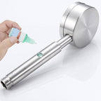 Round Water Filtration Handheld Shower Medium Flow Stainless Steel Handheld Shower