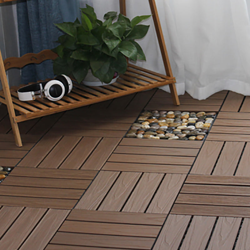 Outdoor Ground Board Strips Composite Waterproof Square Deck Board