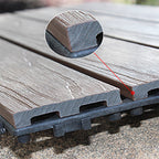 Outdoor Ground Board Strips Composite Waterproof Square Deck Board