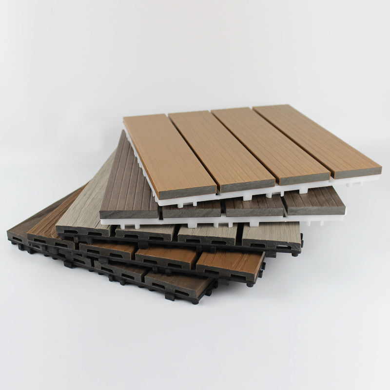 Outdoor Ground Board Strips Composite Waterproof Square Deck Board