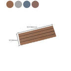 Outdoor Ground Board Strips Composite Waterproof Square Deck Board