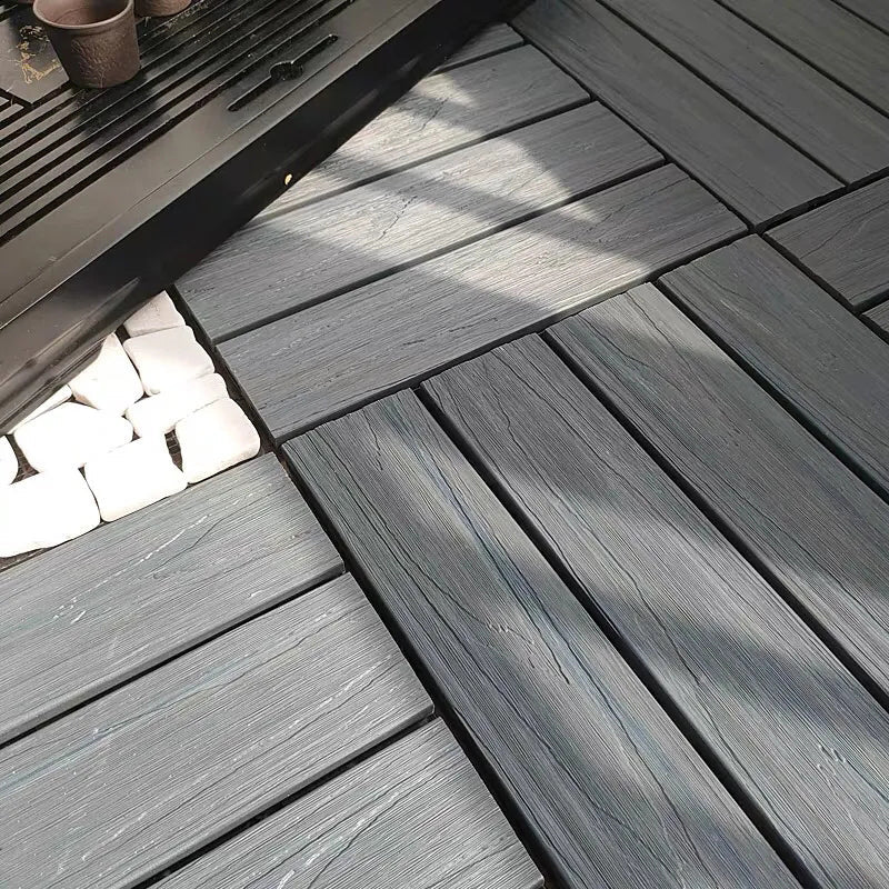 Snap garden tiles striped pattern tile set paving slab
