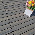 Snap garden tiles striped pattern tile set paving slab