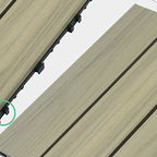 Snap garden tiles striped pattern tile set paving slab