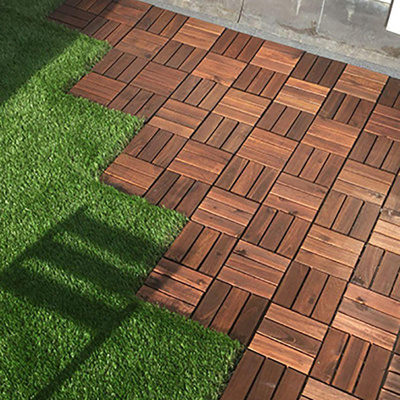 Snap garden tiles striped pattern tile set paving slab