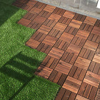 Snap garden tiles striped pattern tile set paving slab