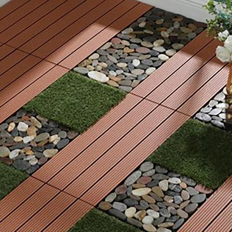 Snap garden tiles striped pattern tile set paving slab