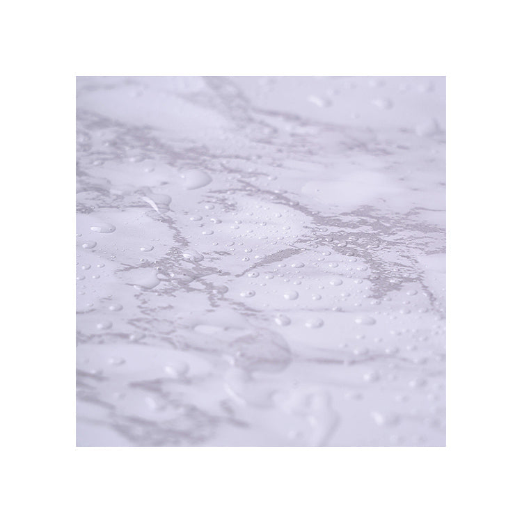 Marbleing Water-repellent Tile PVC Single Peel-and-stick Tile for Bathroom Back Wall