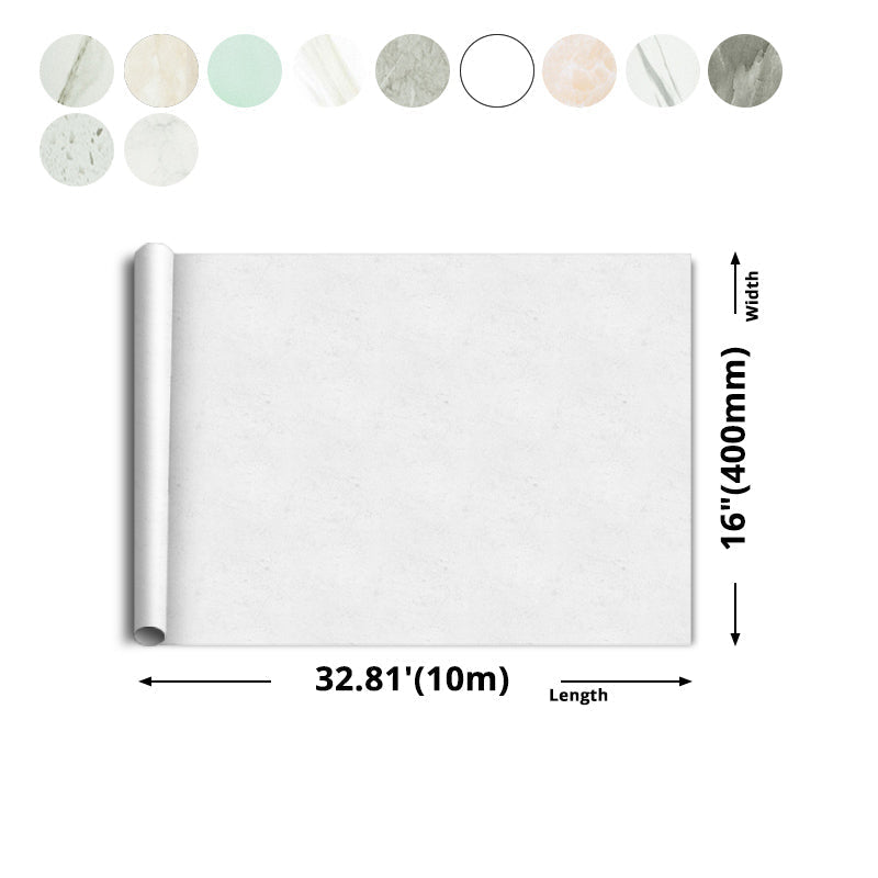 Marbleing Water-repellent Tile PVC Single Peel and Stick Tile for Bathroom Back Wall