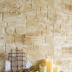 Modern Wall Covering Peel and Stick Brick 3D Print Waterproof Wall Panel