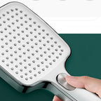 Contemporary Self-Cleaning Hand Shower 3 Spray Types Wall Mounted Hand Shower