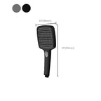 Contemporary Self-Cleaning Hand Shower 3 Spray Types Wall Mounted Hand Shower