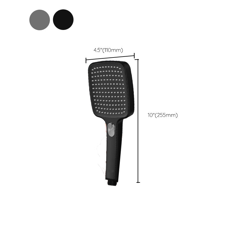 Contemporary Self-Cleaning Hand Shower 3 Spray Types Wall Mounted Hand Shower
