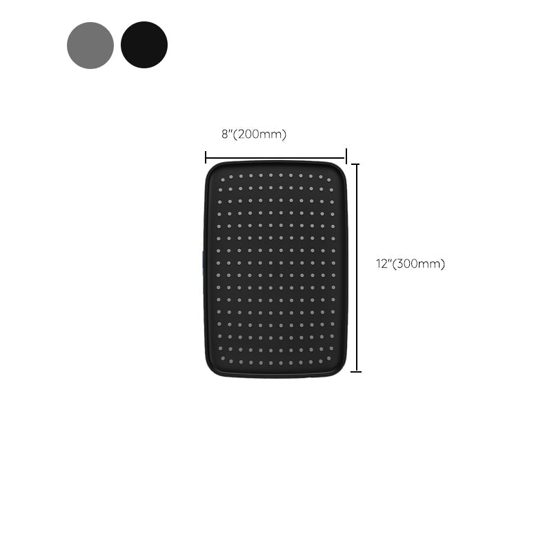 Contemporary Self-Cleaning Hand Shower 3 Spray Types Wall Mounted Hand Shower