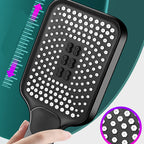Modern Rectangular Hand Shower in Black 3 Spray Wall Mounted Hand Shower