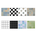 Grid Mosaic Peel & Stick Tile Scratch-resistant Wallpaper for Backsplash