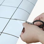 Grid Mosaic Peel & Stick Tile Scratch-resistant Wallpaper for Backsplash