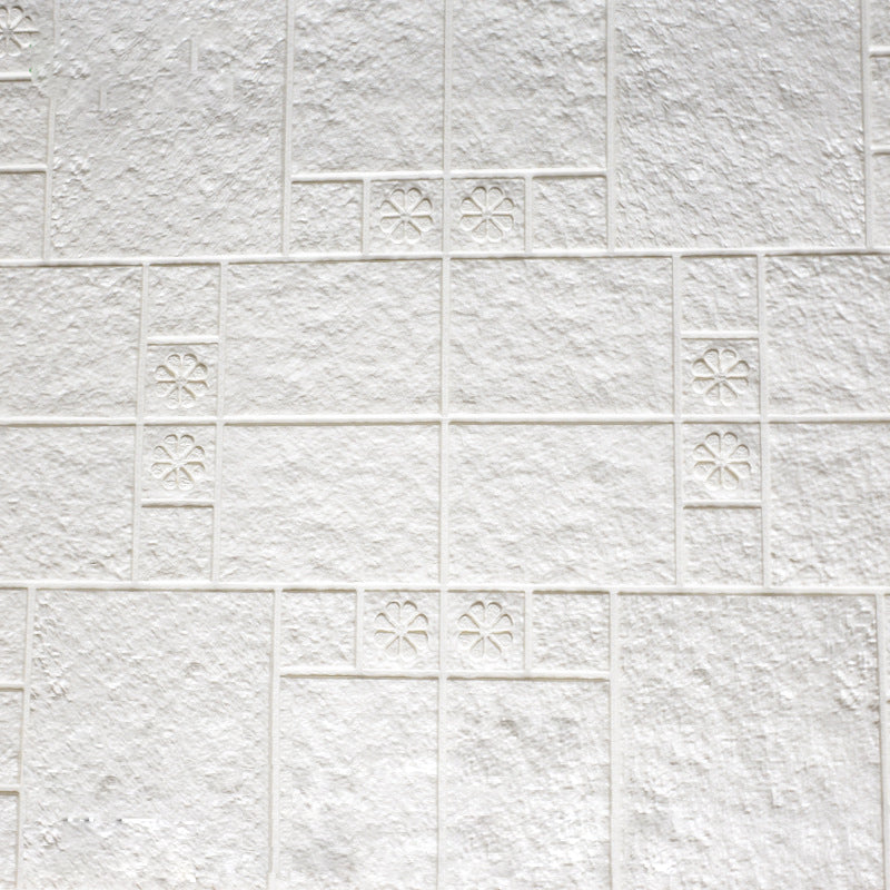 Modern Wall Covering Peel and Stick Waterproof 3D Print Wall Panel