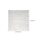 Modern Wall Covering Peel and Stick Waterproof 3D Print Wall Panel