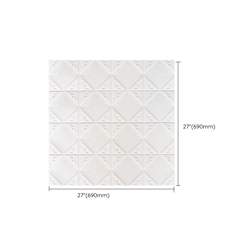 Modern Wall Covering Peel and Stick Waterproof 3D Print Wall Panel
