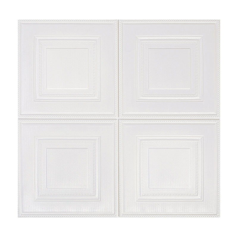 Modern Wall Panel Cartoon Print Peel and Stick Waterproof Wall Panel