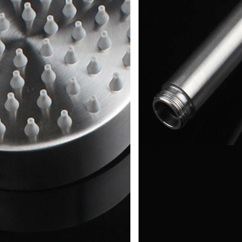 Modern round shower head 304 stainless steel handheld shower head
