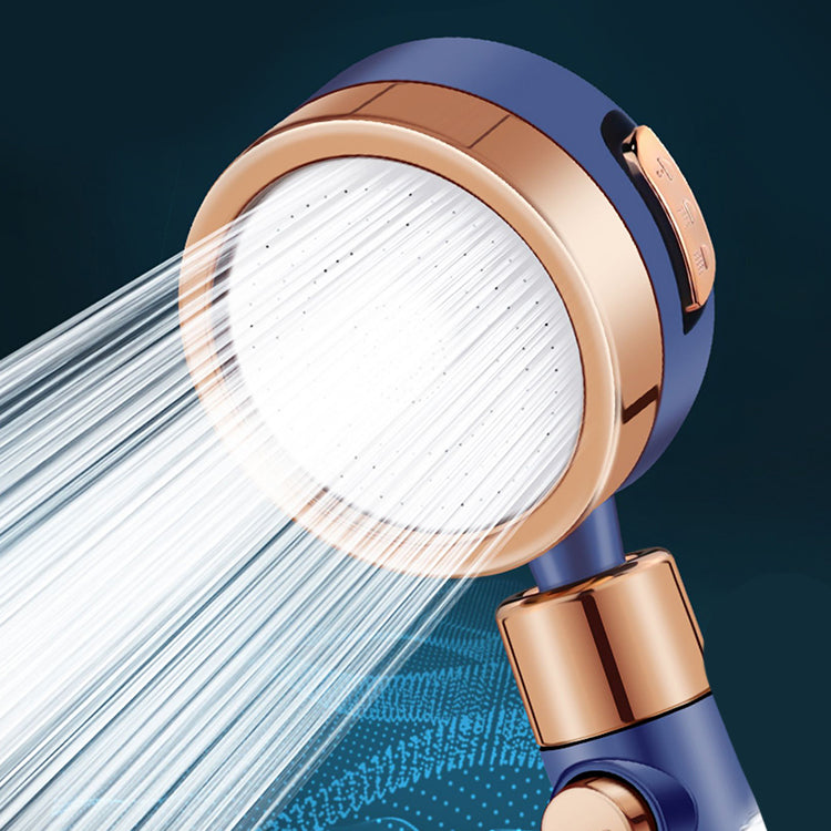 Round Hand Shower Adjustable Water Flow Wall Mounted Shower Head