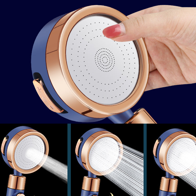 Round Hand Shower Adjustable Water Flow Wall Mounted Shower Head
