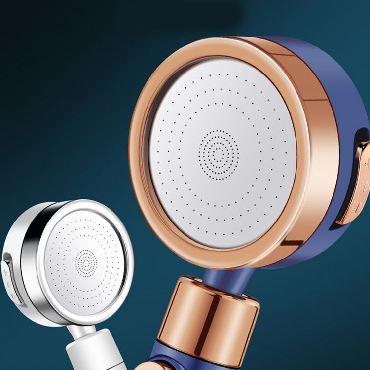 Round Hand Shower Adjustable Water Flow Wall Mounted Shower Head