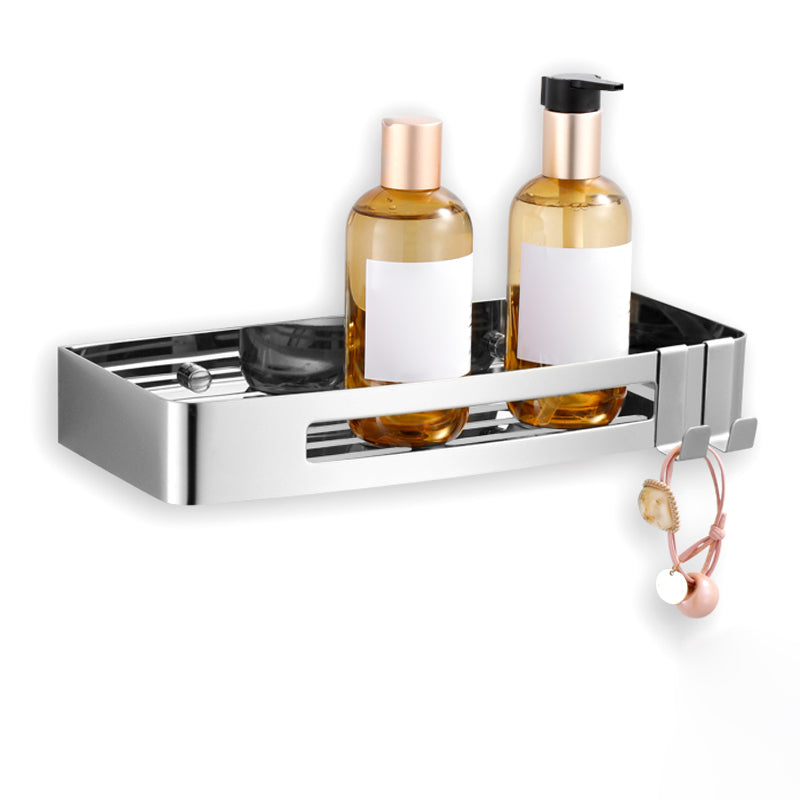 3-piece modern bathroom accessory set made of stainless steel, bathroom shelf