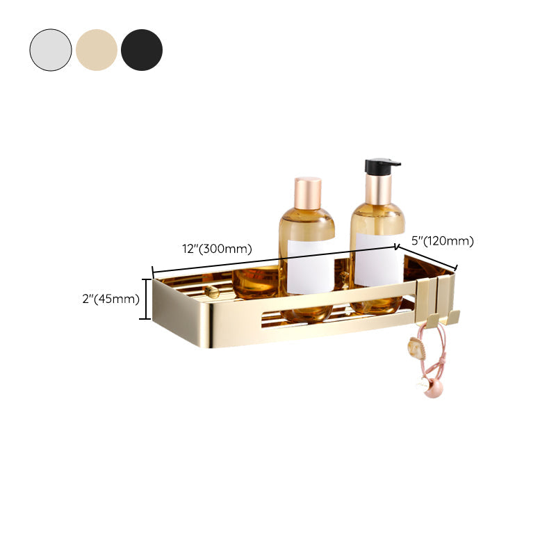 3-piece modern bathroom accessory set made of stainless steel, bathroom shelf