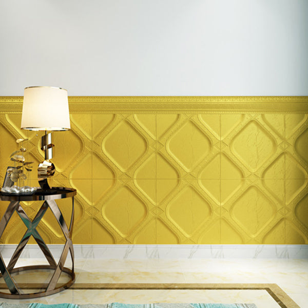 Modern Tin Backsplash Panel Smooth Styrofoam Wall Ceiling