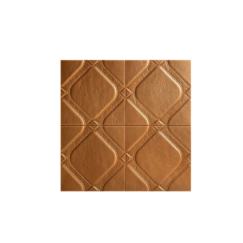 Modern Tin Backsplash Panel Smooth Styrofoam Wall Ceiling