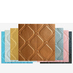 Modern Tin Backsplash Panel Smooth Styrofoam Wall Ceiling