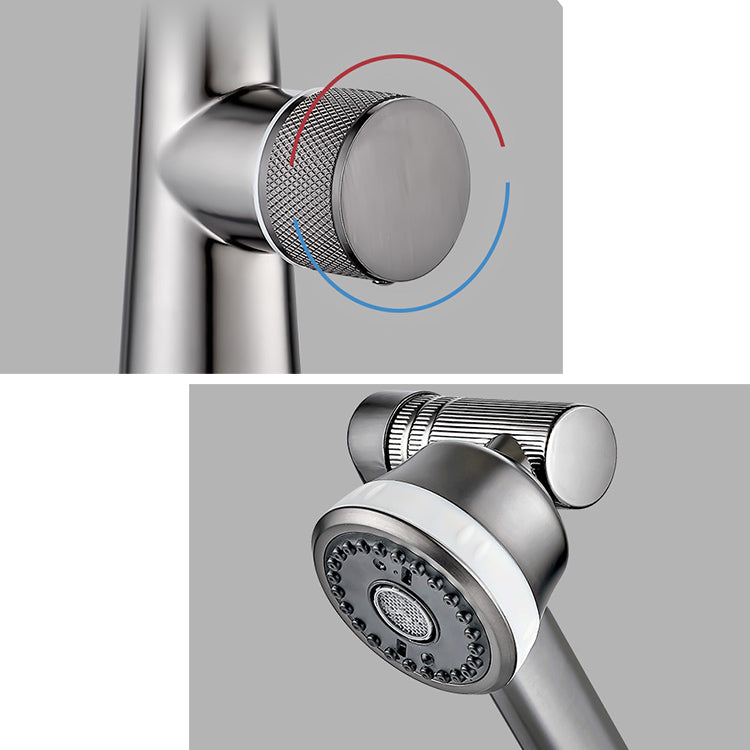 Knob Handle Widely Used Bathroom Faucet Industrial Sink Faucet