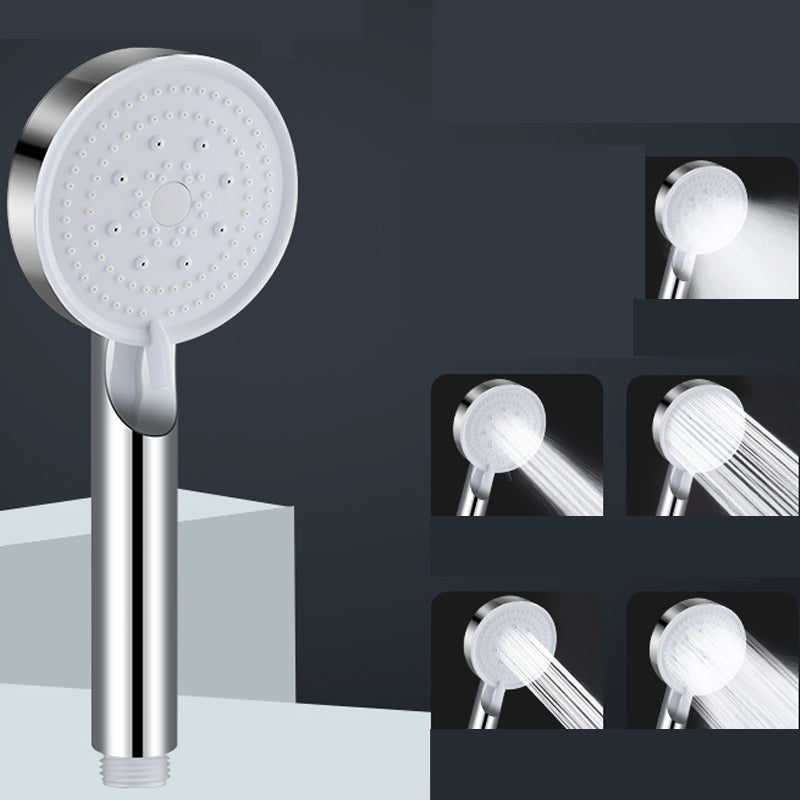 Round Hand Shower Adjustable Spray Pattern Wall Mounted Shower Head