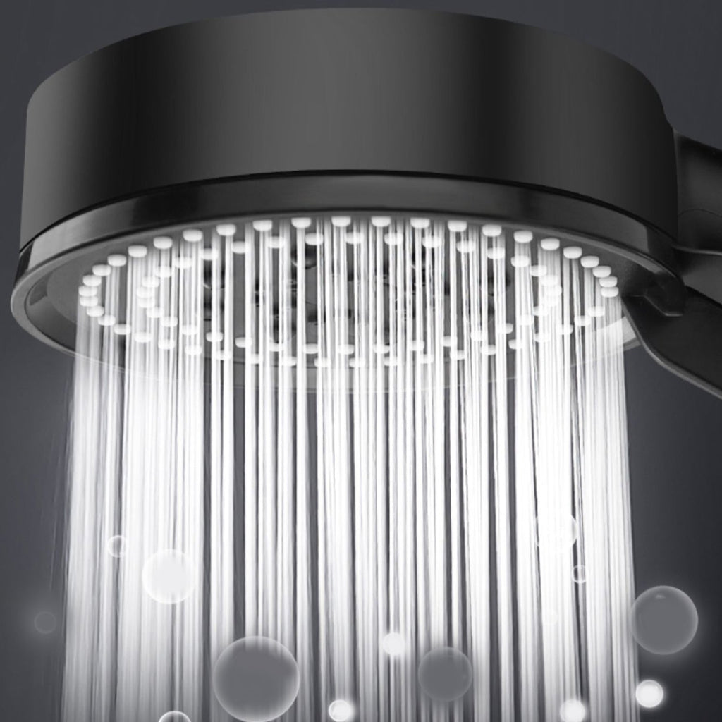 Round Hand Shower Adjustable Spray Pattern Wall Mounted Shower Head