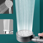 Contemporary Round Hand Shower Adjustable Spray Pattern Wall Mounted Shower Head