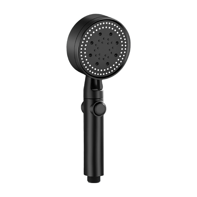 Contemporary Round Hand Shower Adjustable Spray Pattern Wall Mounted Shower Head