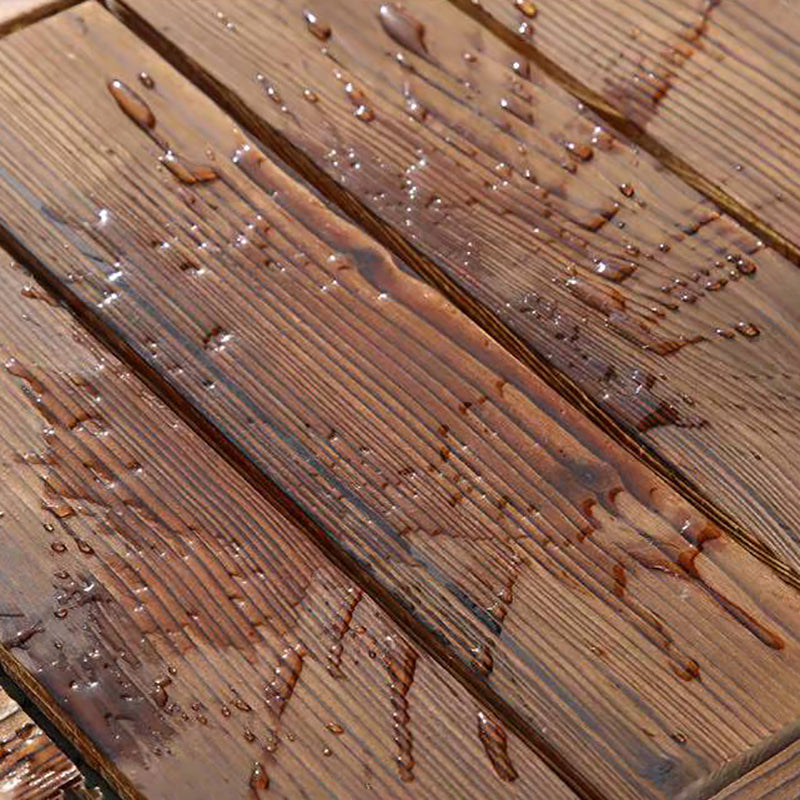 Wood Terrace Tiles Plug-in System Installation Outdoor Terrace Tiles